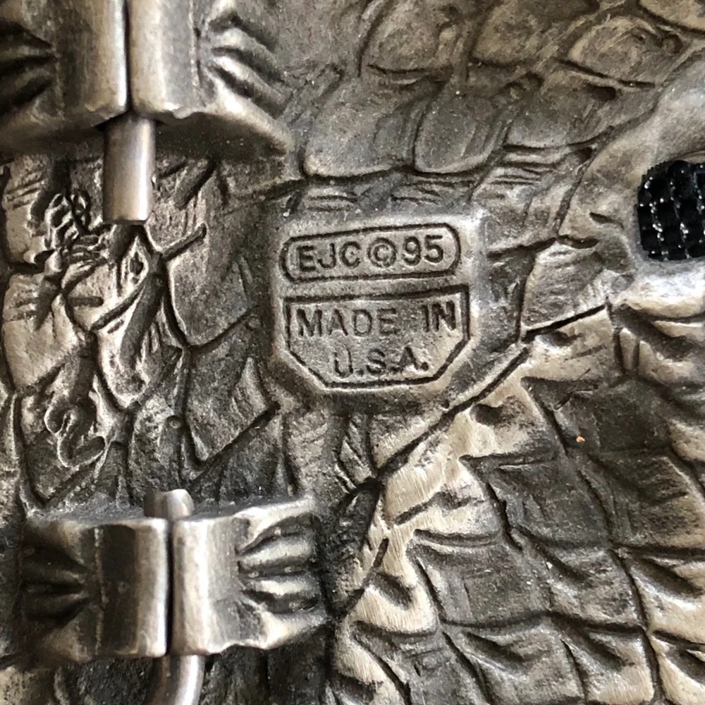 Vintage EJC 95 Eagle Buckle with Leather belt 30